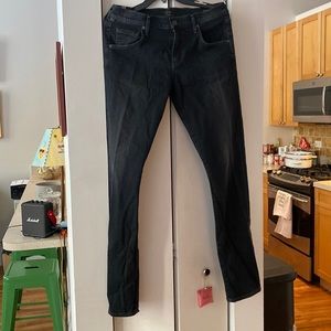 Citizens never worn Emerson black jeans